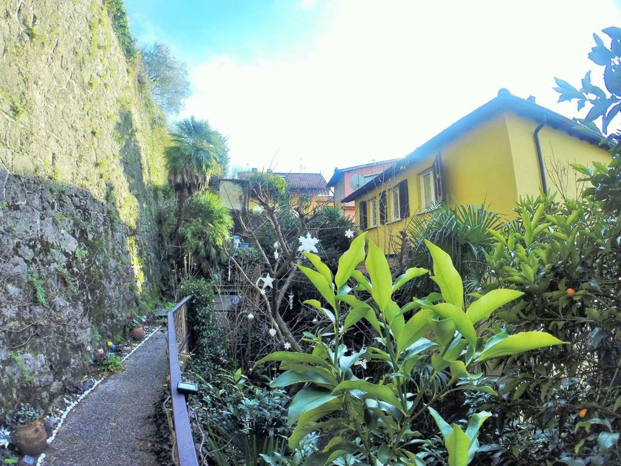 Ferienwohnung Cozy Garden Retrait Varenna Exterior foto